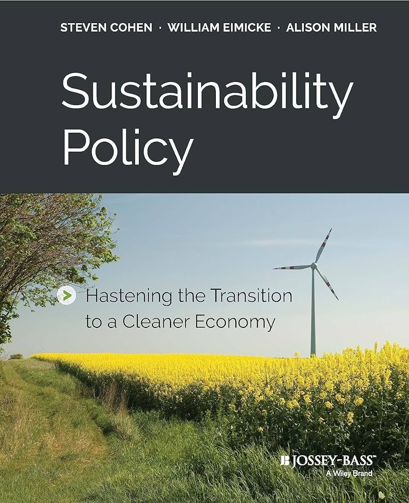 Sustainability Policy: Hastening the Transition to a Cleaner Economy