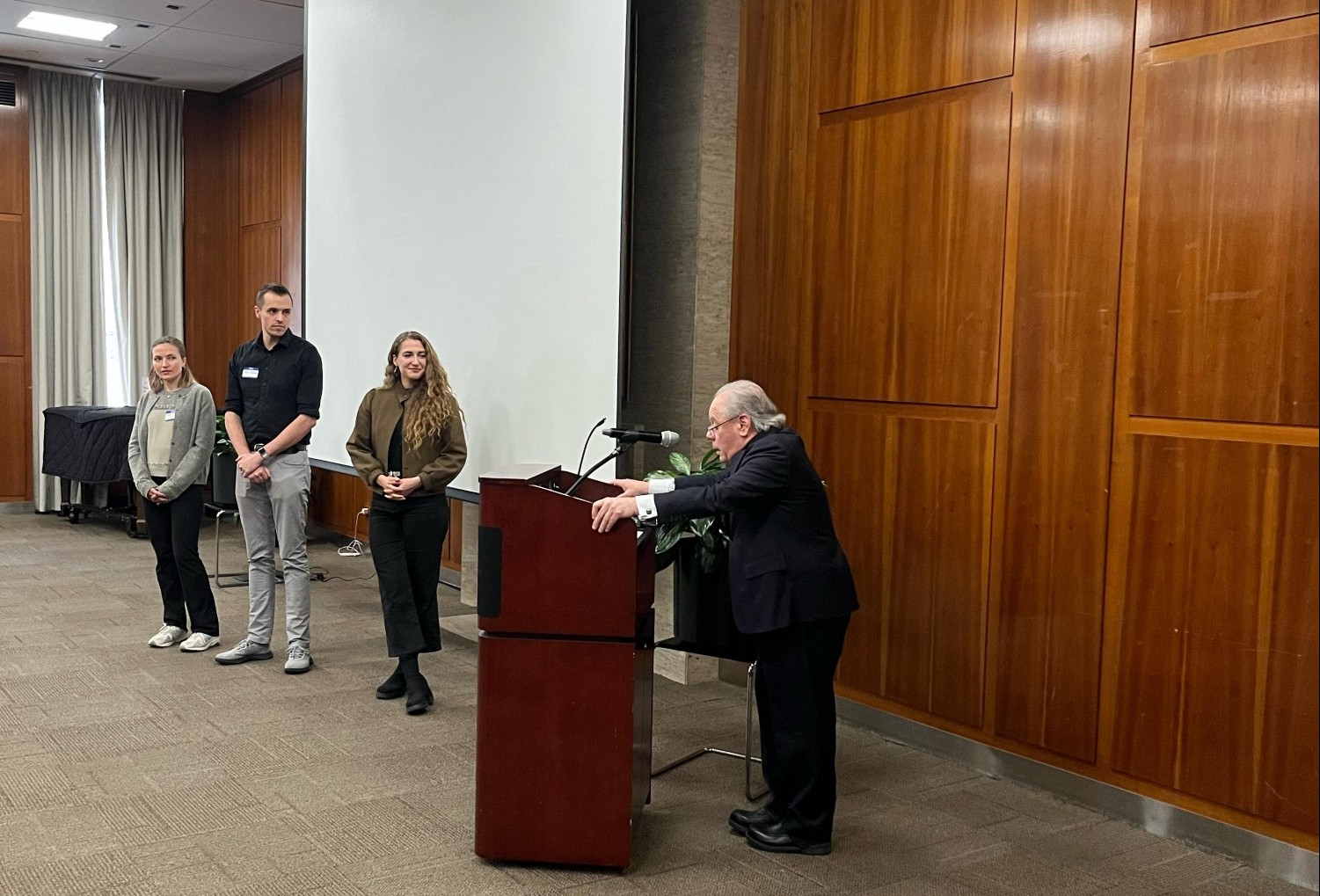 Steve Cohen Speaking at the SUMASA Hackathon